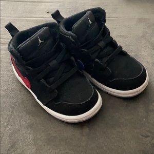 Jordan’s with Red and Blue